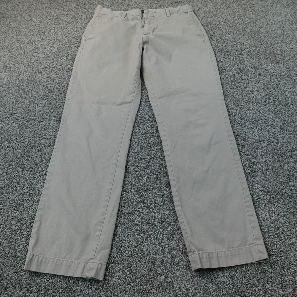 Banana Republic Pants Mens 33X32 Beige Khaki Tan Emerson Chino Trouser Straight